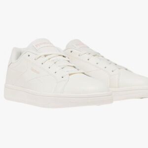Reebok court advance white pink sneakers 7.5 womens